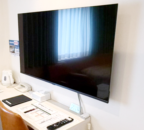 新狭山第一ホテル設備 ミラーリングTV